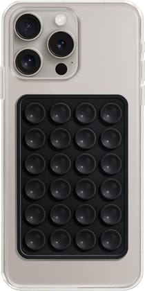 Double-Sided Suction Cup Phone Case Mount, Anti Slip Silicon Sticky Phone Stand for iPhone and Android, Hands-Free Strong Grip Holder for Selfies and Videos (Multicolor)
